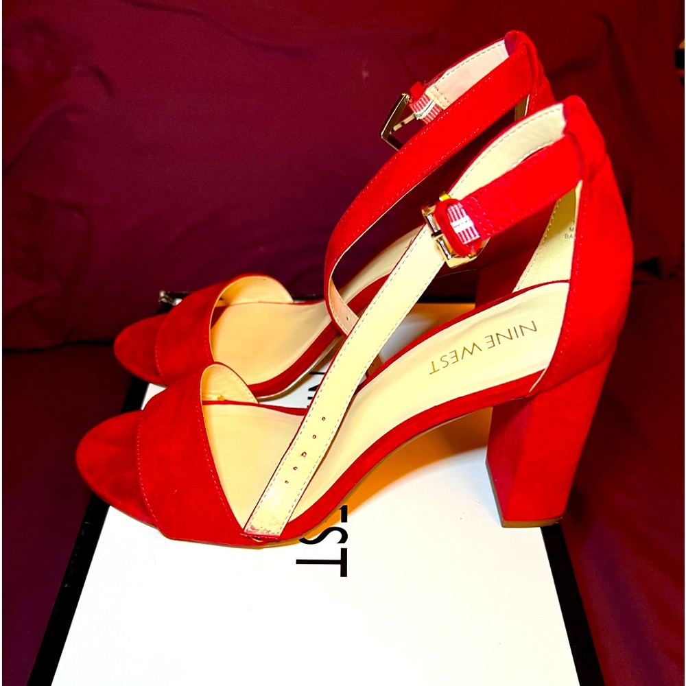 Nine West Strappy High Heels